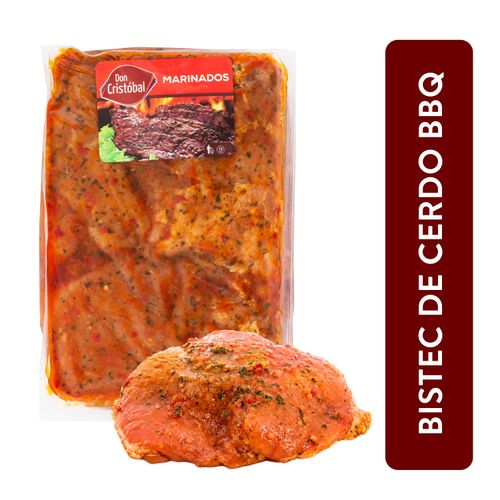 Bistec Don Cristobal Bbq De Cerdo Tamaño Grande - 1 Kg - Precio Indicado por Kilo