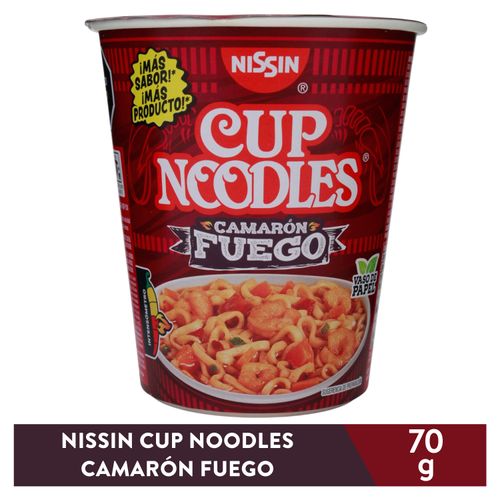 Nissin Cup Noodles Camaron Fuego 70g