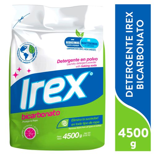 Detergente Irex Bicarbonato 4500g