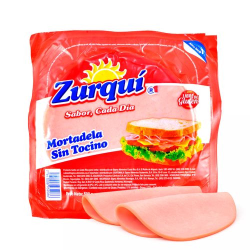 Mortadela Zurquí sin tocino -500 g