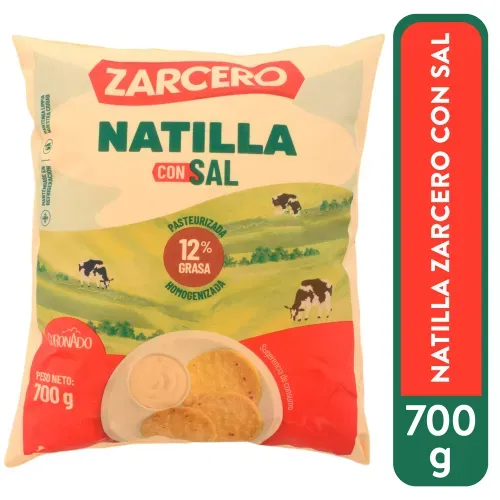 Natilla Zarcero Con Sal - 700g
