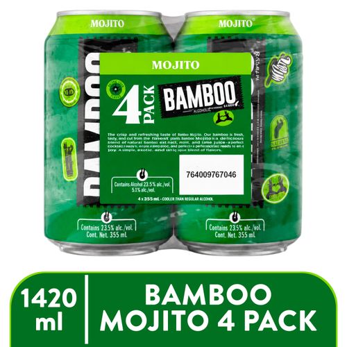 Bamboo Mojito 350ml l 4pk