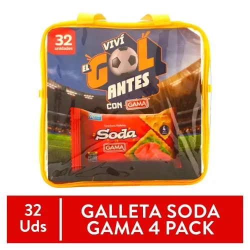 Galleta Soda Gama, Tupper - 768g