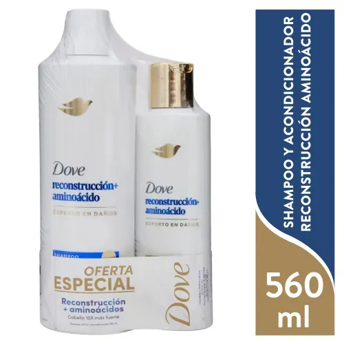 Pk Sh y Aco Dove Reconst Amino 560ml
