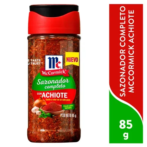 Saz Completo Achiote Mccormick 85g