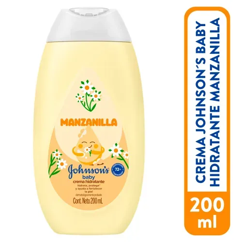 Crema Liquida Johnson Baby Manzani 200ml