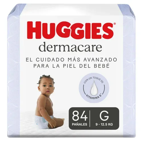 Pañales Huggies Dermacare Etapa 3/G - 84 Unidades
