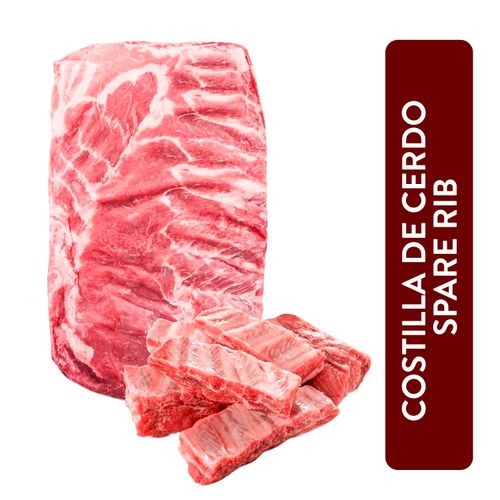 Costilla De Cerdo Spare Premiun Marketside, Precio indicado por Kilo