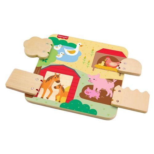 Fp Tablero Animalitos De Madera