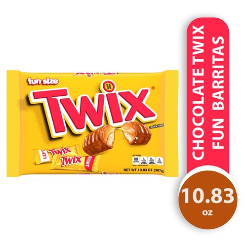 Chocolates Twix Original Fun Size Halloween - 307 g
