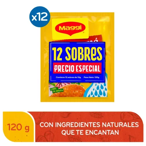 Consomé de Pollo Maggi 12 Pack - 120 g