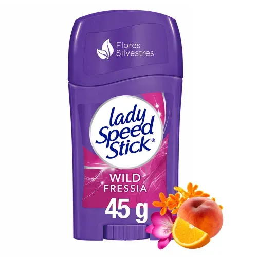 Desodorante Antitranspirante Lady Speed Stick Wild Freesia Barra 45 g