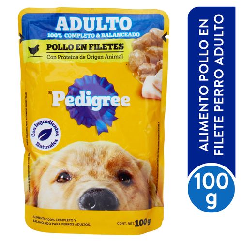 Alimento húmedo Pedigree para perro adulto sabor pollo - 100 g