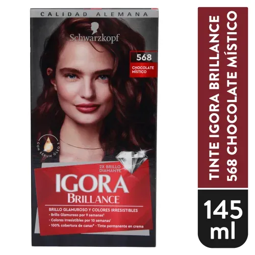 Tinte Schwarzkopf igora #568 color cholocate - 50 ml