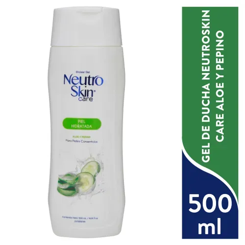 Gel de Ducha Neutroskin Aloe y Pepino - 500 ml