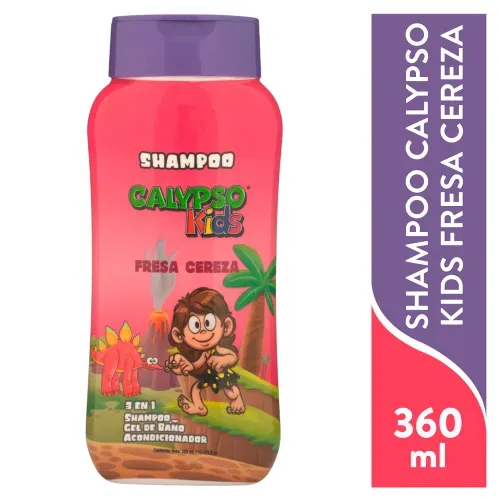 Shampoo Calypso Kids Fresa Cereza 360ml