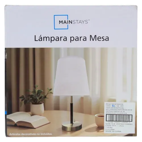 Ms Lampara Para Mesa 40cm