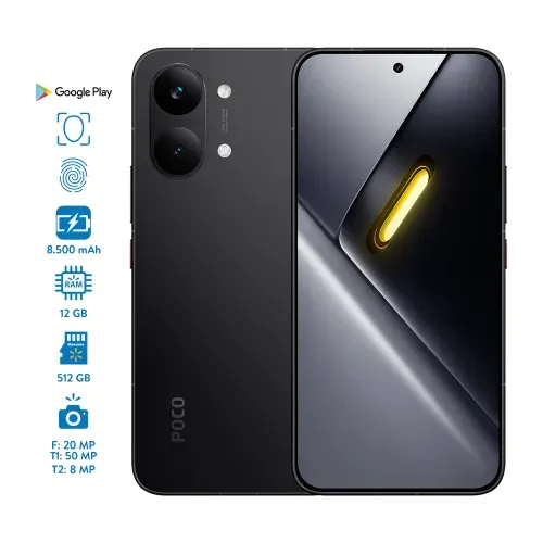 Celular Poco X8 Pro Max con 12 GB de RAM y 512 GB de almacenamiento