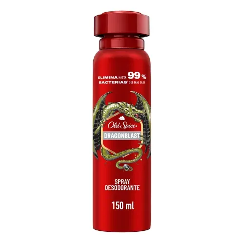 Desodorante Spray Old Spice Hombre Dragonblast - 150 ml