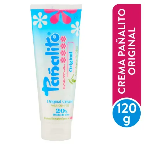 Crema para bebé Pañalito original con aceite de oliva - 120 g