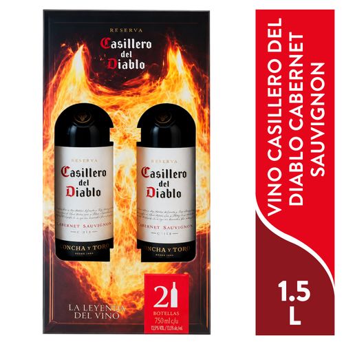 Casillero Del Diablo Cabernet Sauvignon 2 Pack - 750 ml
