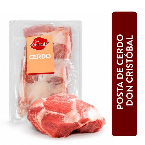 Posta De Cerdo Don Cristobal, Empacada, Precio indicado por Kilo