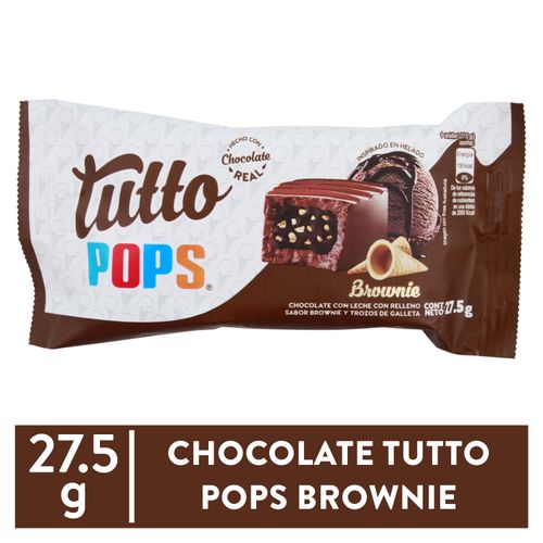 Chocolate Tutto Pops Brownie 27.5grea