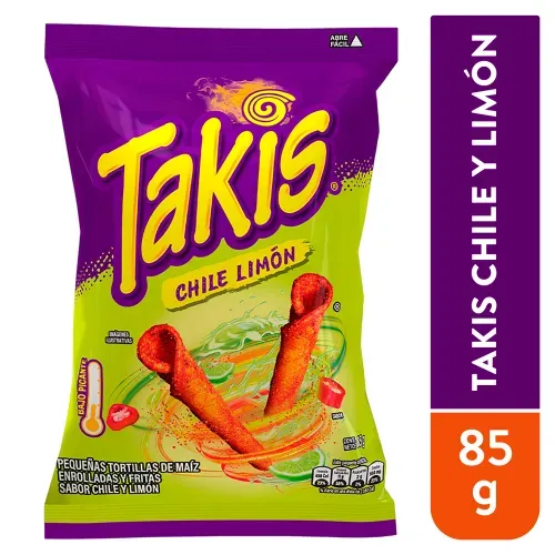 Snack Takis Chile Limon 85 g