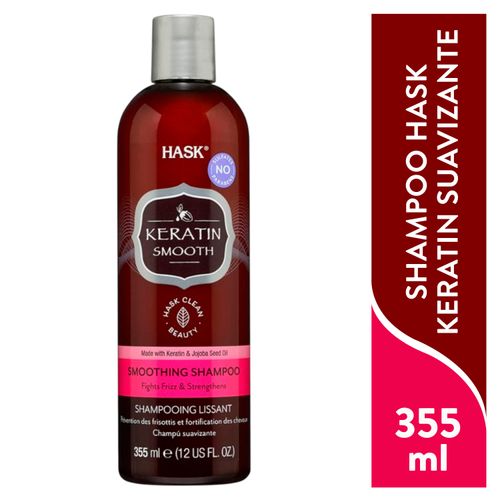 Aceite capilar Hask suavizante  con proteína y keratina  -  18 ml