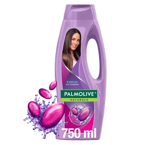 Shampoo Palmolive Naturals Fuerza con Acti-Ceramidas - 750 ml