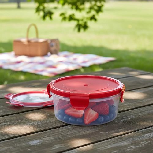 Tazón Click Clak Redond Guatep 20Oz Rojo