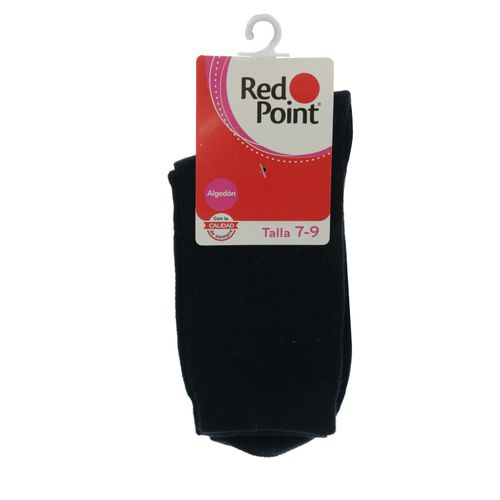 Calcetín Red Point Para Niña, Talla 7-9 Azul