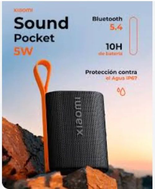 Xiaomi Parlante Sound Pocket Gris Azul