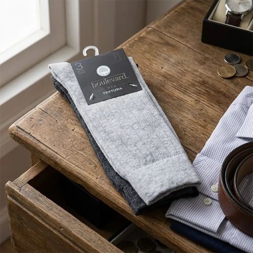 Men s 3 Pairs Pack Casual Sock