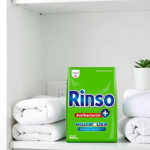 Detergente Rinso En Polvo Antibacterial - 900 g