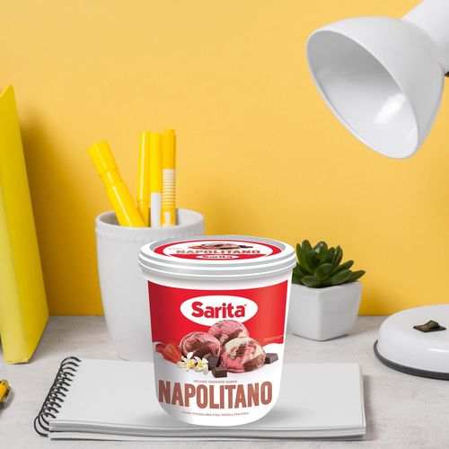 Helado Napolitano Sarita 530g