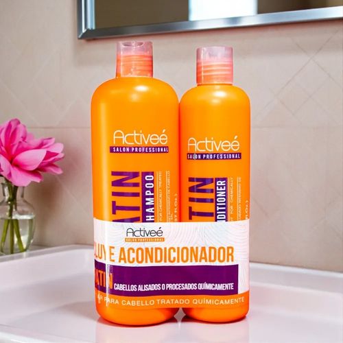 Pack Activeé Keratina shampoo y acondicionador - 1272 ml