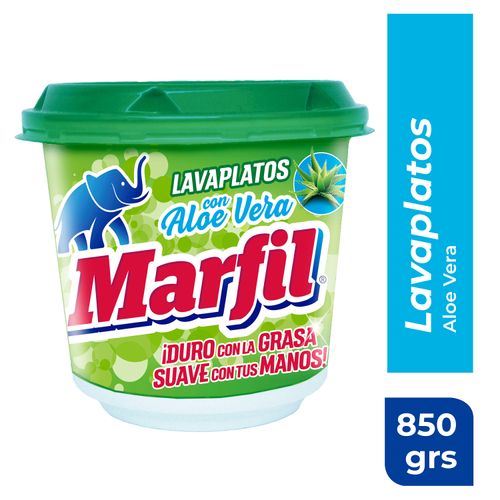 Lavaplatos Marfil Taza Aloe Vera 850gr