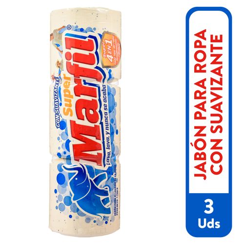 Jabon Barra Marfil Suavizante 3u 1200g