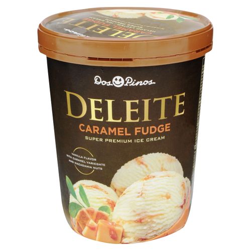 Helado Dos Pinos Deleite Caramelo Fud - 565 g