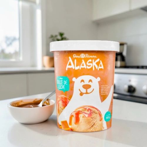 Helado Dulce De Leche Alaska 500grea