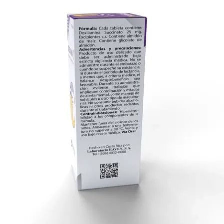 Deskan-C 25Mg, Precio indicado por tableta