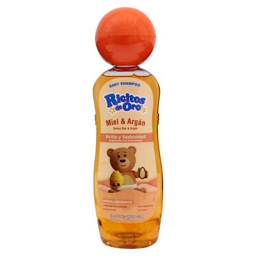 Shampoo Ricitos De Oro Miel Argan - 250 ml