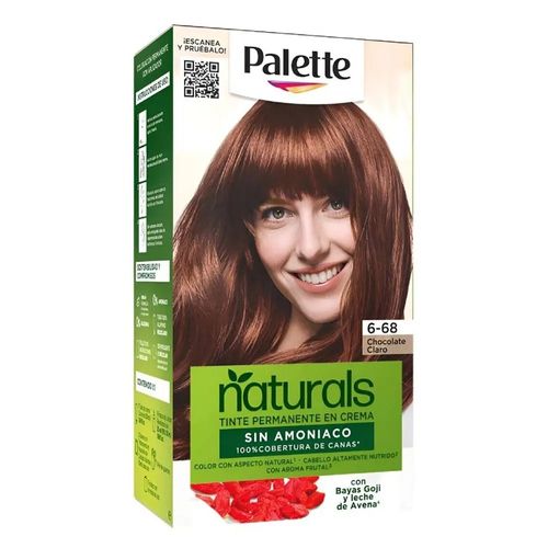 Tinte Palette Naturals 6-68 Castano Clar