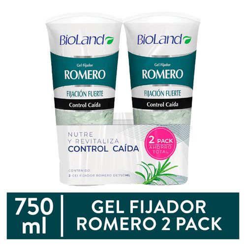 Gel Bioland Fijador Romero - 750 ml