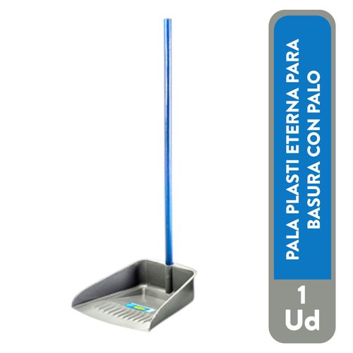 Pala Eterna plástica para basura con palo