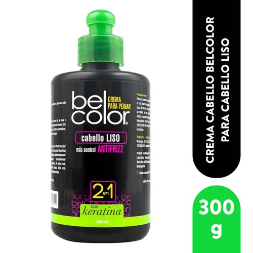 Crema Belcolor cabello liso - 300 g