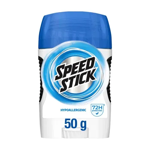 Desodorante Antitranspirante Speed Stick Hipoalergénico Barra - 50 g