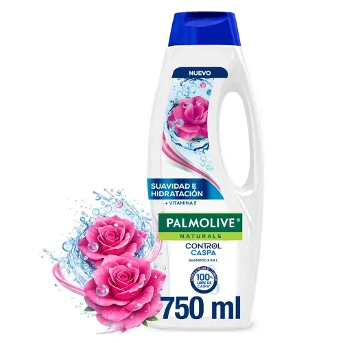 Shampoo Palmolive Naturals Control Caspa Suavidad e Hidratación - 750 ml