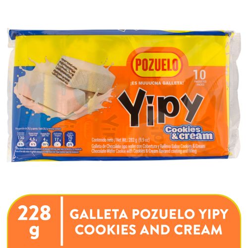 Gall Pozuelo Yipi Cookies And Cr 282 g